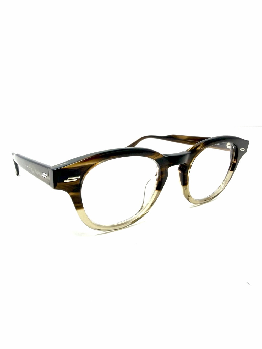 RAEN Froyd Two Tone Marin Brown Clear Gradient Eye Glasses 47 21 145 Clear Lens